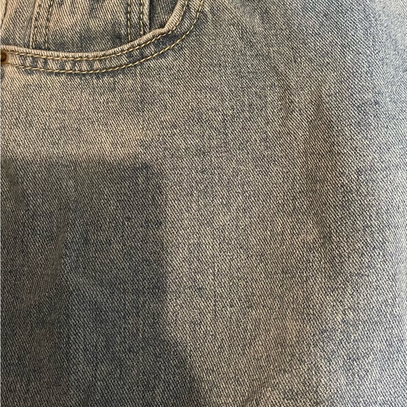 Women's Relaxed Ripped Distressed Faded Denim Jeans - Picture 8 of 12